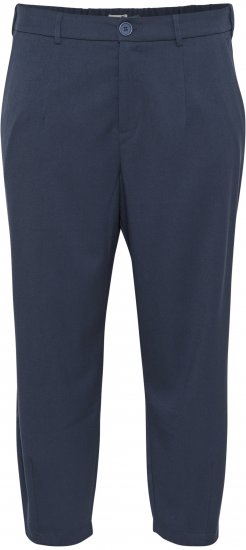 Kaffe Curve Merla Hlače Polnočno mornarska - Kavbojke & Hlače v Velikih Številkah – Plus Size - 