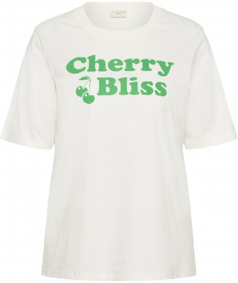 Kaffe Curve Chari T-Shirt Chalk - Majice - 