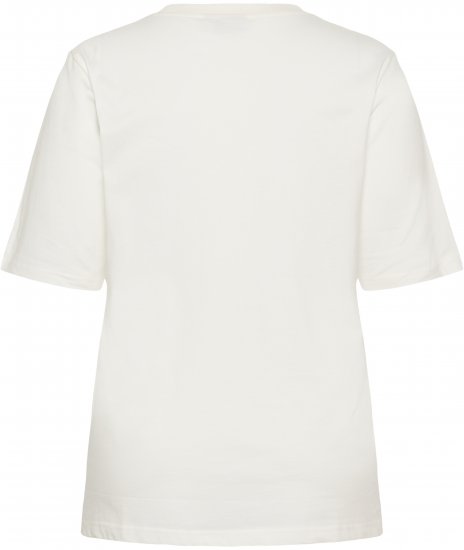 Kaffe Curve Chari T-Shirt Chalk - Majice - 