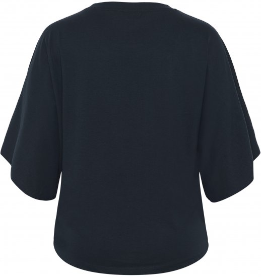 Kaffe Curve Stormi T-Shirt Navy - Majice - 
