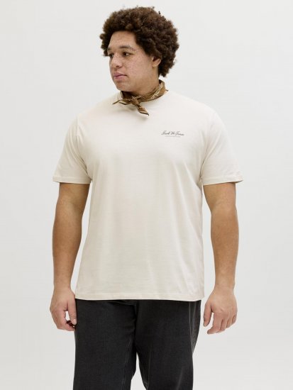 Jack & Jones Archive Majica Siva - Kratke Majice - Moške kratke majice za močnejše postave
