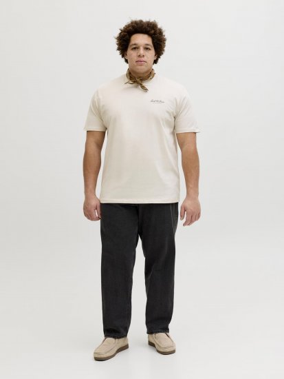 Jack & Jones Archive Majica Siva - Kratke Majice - Moške kratke majice za močnejše postave