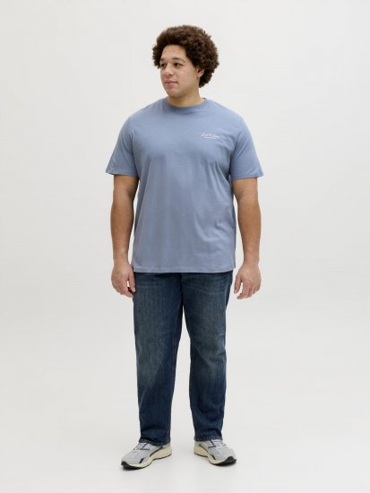 Jack & Jones Archive Majica Siva - Kratke Majice - Moške kratke majice za močnejše postave