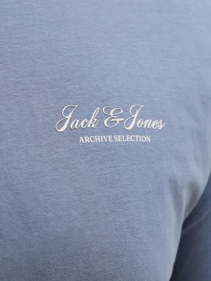 Jack & Jones Archive Majica Siva - Kratke Majice - Moške kratke majice za močnejše postave