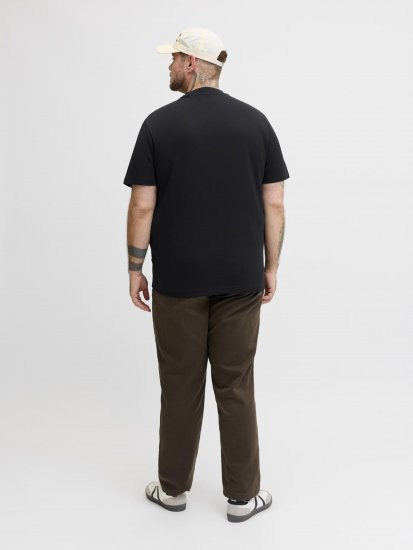 Jack & Jones Cofusion T-Shirt Black - Kratke Majice - Moške kratke majice za močnejše postave