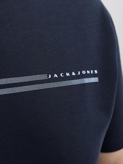 Jack & Jones Cofusion T-Shirt Navy - Kratke Majice - Moške kratke majice za močnejše postave