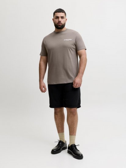 Jack & Jones Oscar T-Shirt Grey - Majice s potiskom - 