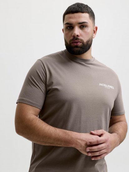 Jack & Jones Oscar T-Shirt Grey - Majice s potiskom - 