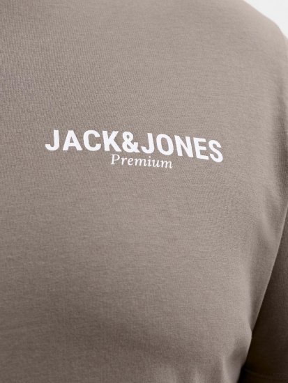 Jack & Jones Oscar T-Shirt Grey - Majice s potiskom - 