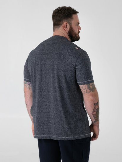 D555 Moyles Newport Beach Woody Car Printed T-Shirt Navy Twist - Majice s potiskom - 