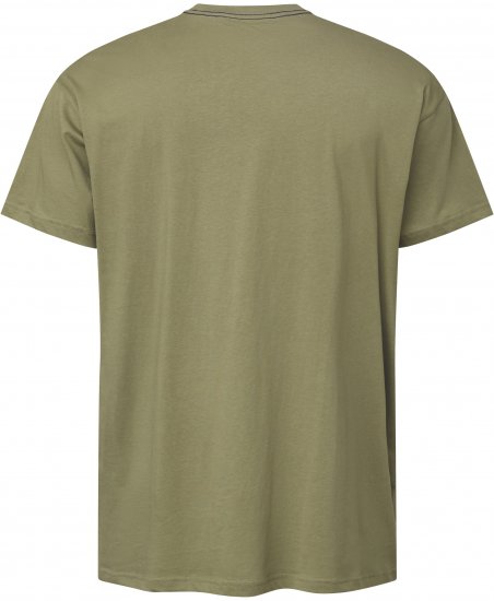 North Latitude 61119 Majica S Potiskom Olivno Zelena - Kratke Majice - Moške kratke majice za močnejše postave