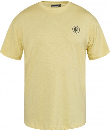 North Latitude 61316 Majica S Potiskom Koruzna - Kratke Majice - Moške kratke majice za močnejše postave