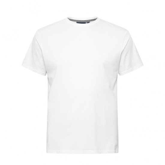 North Latitude T-Shirt O-Neck White - Kratke Majice - Moške kratke majice za močnejše postave