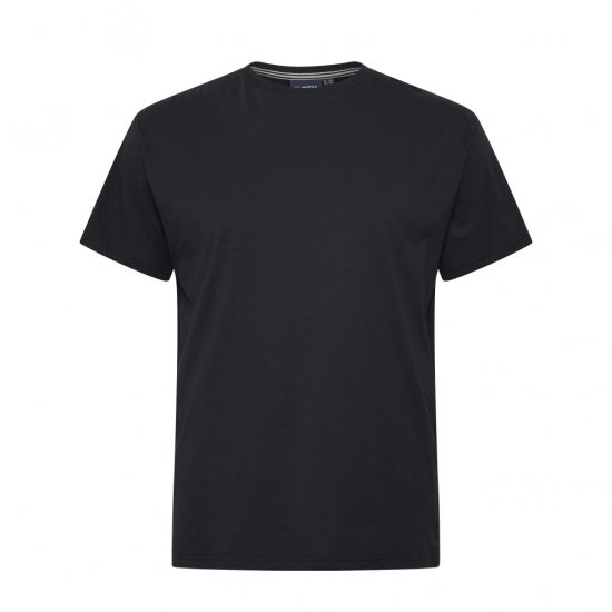 North Latitude T-Shirt O-Neck Black - Kratke Majice - Moške kratke majice za močnejše postave