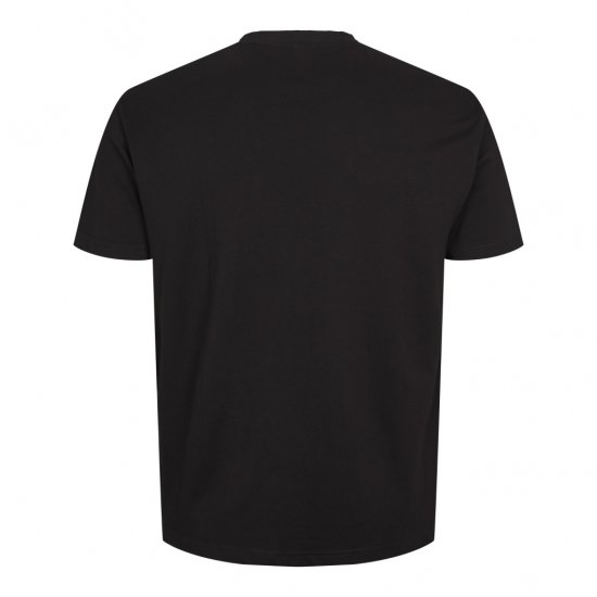 North Latitude T-Shirt O-Neck Black - Kratke Majice - Moške kratke majice za močnejše postave