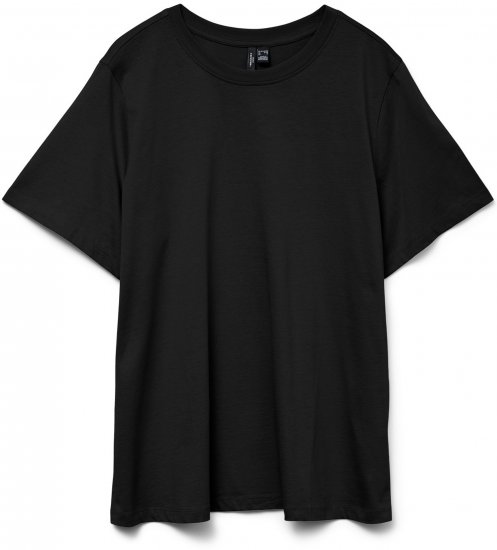 Vero Moda Paulina T-Shirt Black - Majice - 