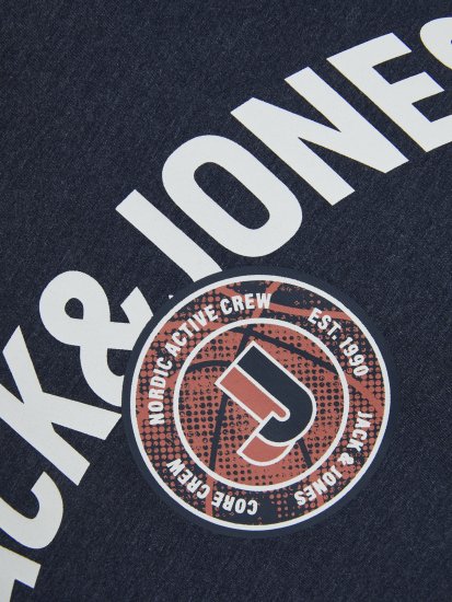 Jack & Jones Ounce T-Shirt Navy - Kratke Majice - Moške kratke majice za močnejše postave