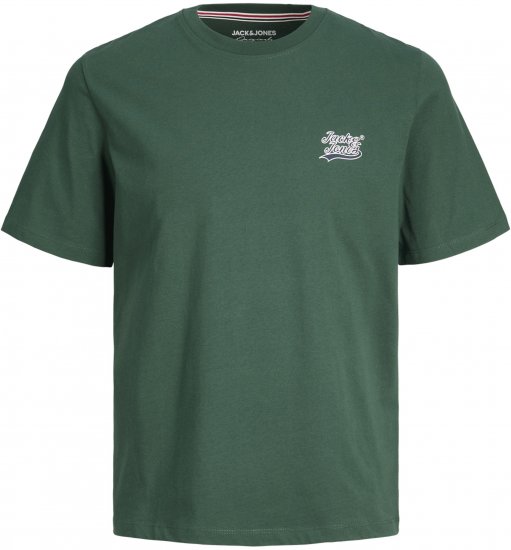 Jack & Jones Trevor T-Shirt Green - Kratke Majice - Moške kratke majice za močnejše postave