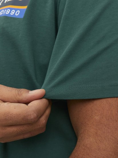 Jack & Jones Codyy T-Shirt Green - Kratke Majice - Moške kratke majice za močnejše postave