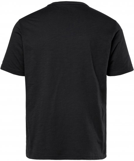 JP1880 T-Shirt Short Sleeve Forest Legends Black - Kratke Majice - Moške kratke majice za močnejše postave