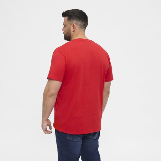 North Latitude T-Shirt O-Neck Red TALL - TALL T-shirts - 