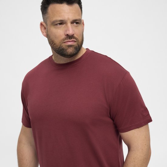 North Latitude T-Shirt O-Neck Bordeaux TALL - TALL T-shirts - 