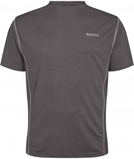 North Latitude T-Shirt Tech Grey TALL - MOŠKA OBLAČILA MT-6XLT - DALJŠI kroji