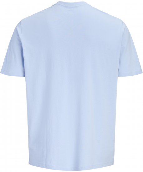 Jack & Jones Kevin Majica Modra - Kratke Majice - Moške kratke majice za močnejše postave