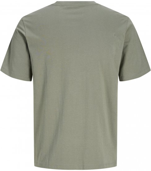 Jack & Jones Kevin Majica Siva - Kratke Majice - Moške kratke majice za močnejše postave