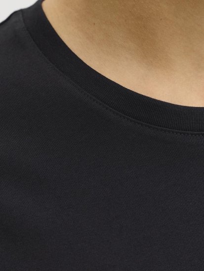 Jack & Jones Dover Denim O-Neck T-Shirt Black - Kratke Majice - Moške kratke majice za močnejše postave