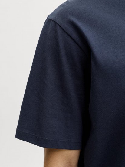 Jack & Jones Dover Denim O-Neck T-Shirt Blue - Kratke Majice - Moške kratke majice za močnejše postave