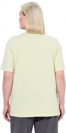 Ulla Popken Essential Square Neck Stretch Tee Pistachio - Majice - 