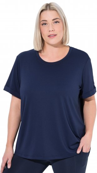 Ulla Popken UPF 50 Quick Drying Tee Navy - Majice - 