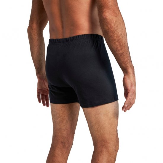 JP1880 Boxers OEKO-TEX Soft Stretch Black - Spodnje perilo & kopalne hlače - Moško Spodnje Perilo za močnejše postave