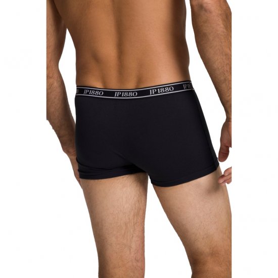 JP1880 Boxershorts Flexnamic 2-Pack Black - Spodnje perilo & kopalne hlače - Moško Spodnje Perilo za močnejše postave