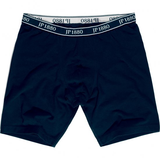 JP1880 Boxers Long OEKO-TEX Flexnamic Navy - Spodnje perilo & kopalne hlače - Moško Spodnje Perilo za močnejše postave