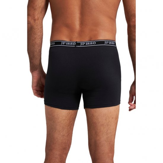 JP1880 Boxershorts FLEXNAMIC Black - Spodnje perilo & kopalne hlače - Moško Spodnje Perilo za močnejše postave