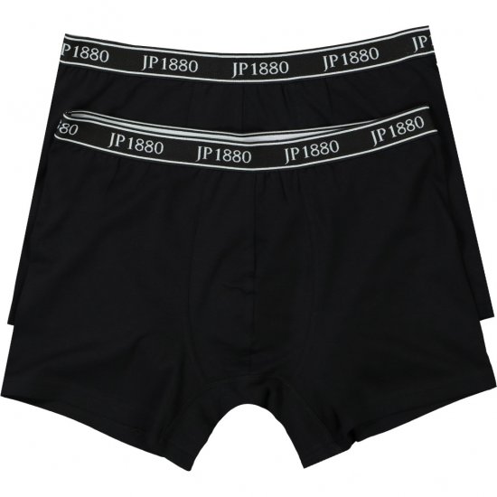 JP1880 Boxershorts FLEXNAMIC Black - Spodnje perilo & kopalne hlače - Moško Spodnje Perilo za močnejše postave