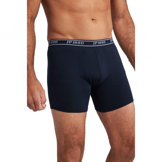 JP1880 Boxershorts FLEXNAMIC 2-Pack Dark Navy - Spodnje perilo & kopalne hlače - Moško Spodnje Perilo za močnejše postave