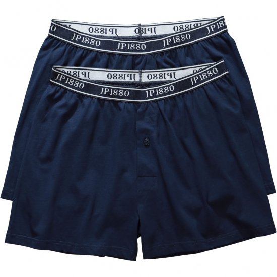 JP1880 Boxershorts FLEXNAMIC 2-Pack Blue - Spodnje perilo & kopalne hlače - Moško Spodnje Perilo za močnejše postave