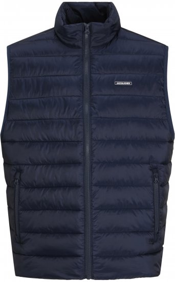 Jack & Jones Louis Light Bodywarmer Puffer Gilet Navy - Telovniki - Brezrokavniki v velikih velikostih