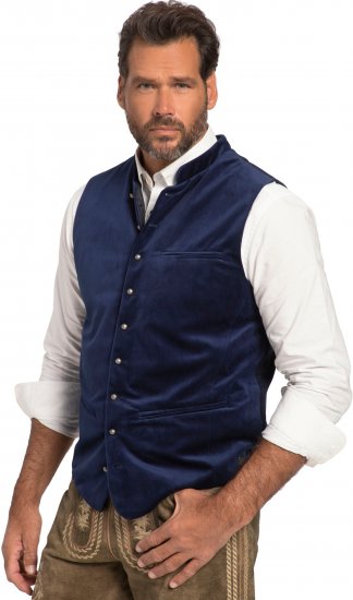 JP1880 Velvet Vest Traditional Blue - Svečana oblačila - Praznična in svečana oblačila – Praznujte elegantno in udobno
