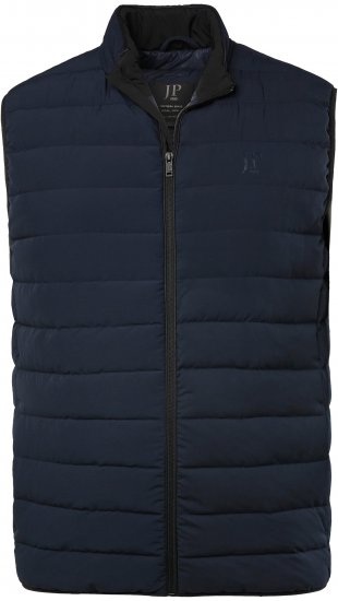 JP1880 Quilted Vest Techno Down Padding Navy - Jakne - Moške bunde za Močnejše Postave