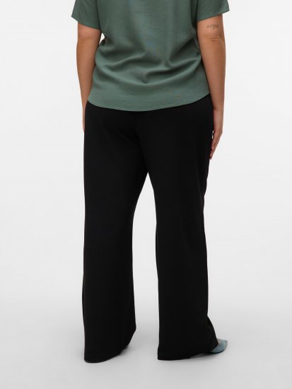 Vero Moda Berlin Zamira Wide Leg Pants Black - Hlače - 