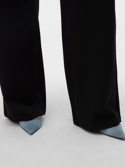 Vero Moda Berlin Zamira Wide Leg Pants Black - Hlače - 