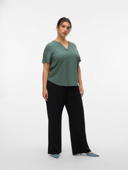 Vero Moda Berlin Zamira Wide Leg Pants Black - Hlače - 