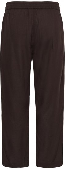Kaffe Curve Mille Wide Pants Coffee Brown - Látkové nohavice - 