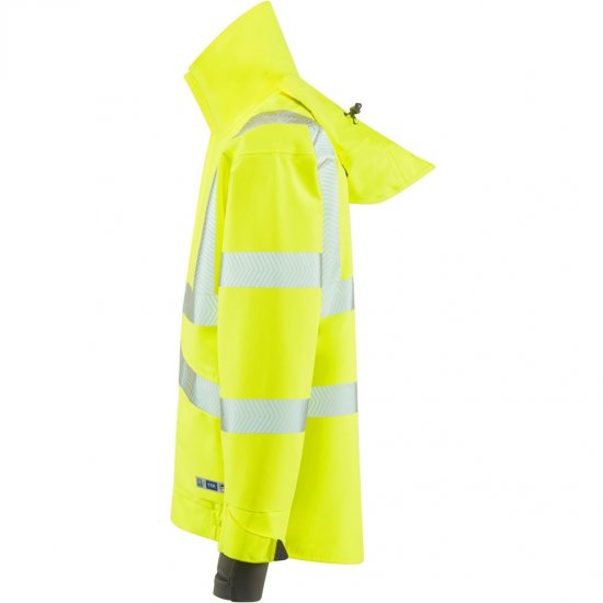 Leo Dartmoor Ecoviz 15K Performance+ Breathable Bomber Jacket Hi-Vis Yellow - Delovne obleke - Delovne Obleke Močnejše postave