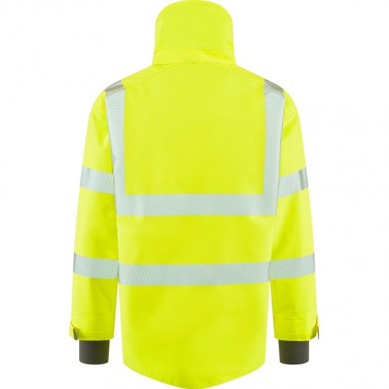 Leo Dartmoor Ecoviz 15K Performance+ Breathable Bomber Jacket Hi-Vis Yellow - Delovne obleke - Delovne Obleke Močnejše postave