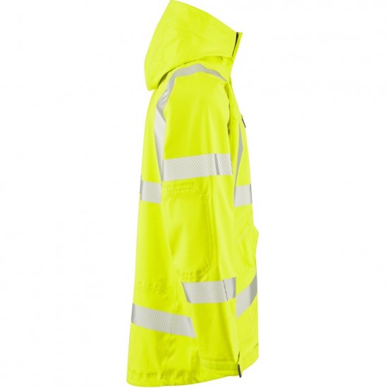 Leo Marisco LTEC 20K High Performance Breathable Waterproof Hi-Vis Yellow - Delovne obleke - Delovne Obleke Močnejše postave